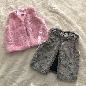 Furry vests